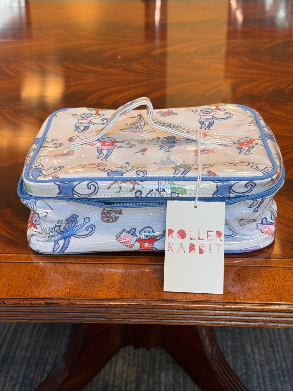 Roller Rabbit Connecticut Carry All Makeup Bag